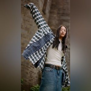 Oversized Dad Button-Down Shirt